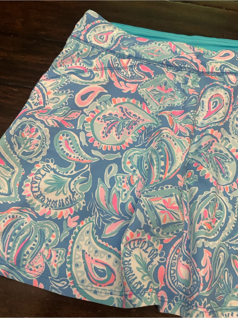 Lilly Pulitzer Printed UPF 50+ Luxletic Darlene Skort Size 4 38861 - Picture 8 of 14